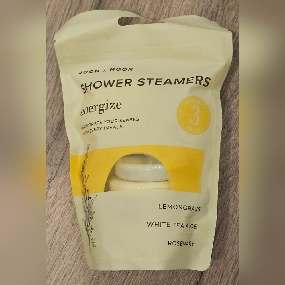 Energize Shower Steamers - Variety Pack- Lemongrass White Tea Aloe Rosemary